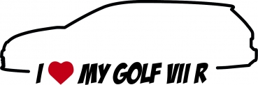 I LOVE MY GOLF 7 R KOMBI